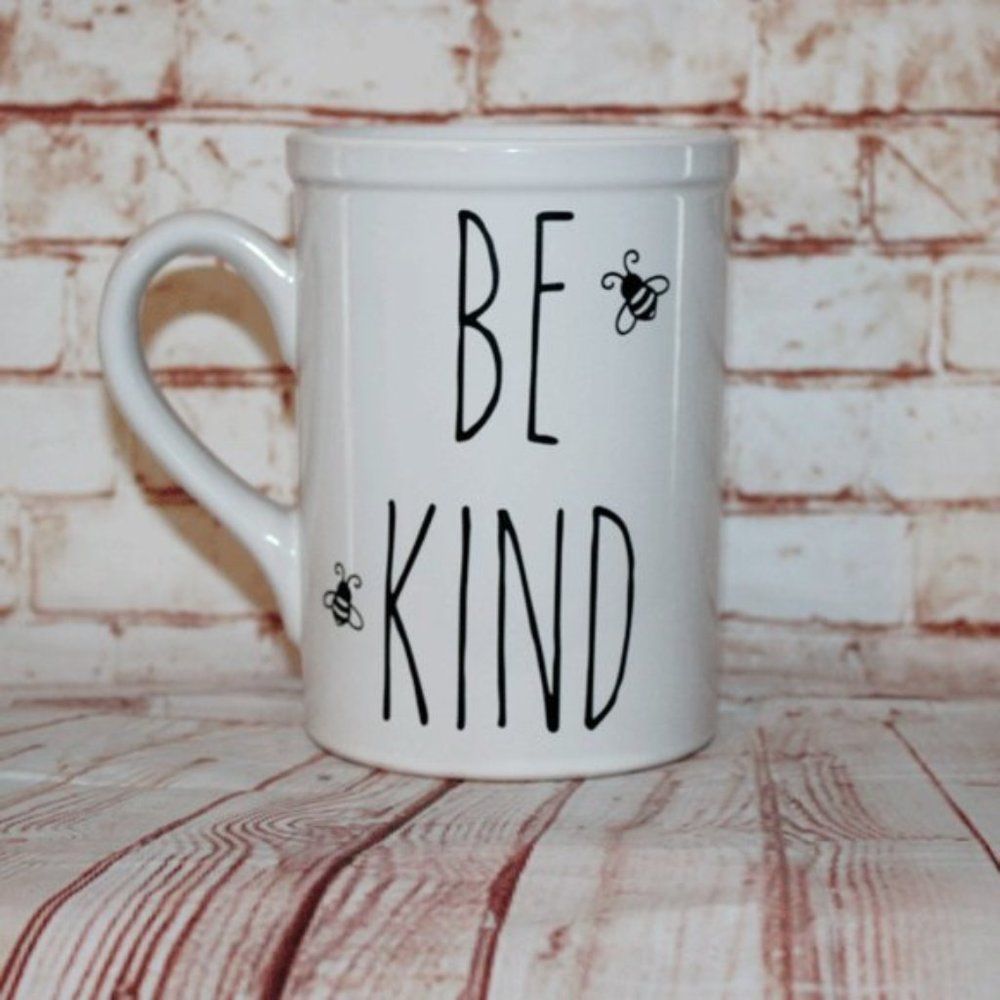 Be Kind  White Custom Mug